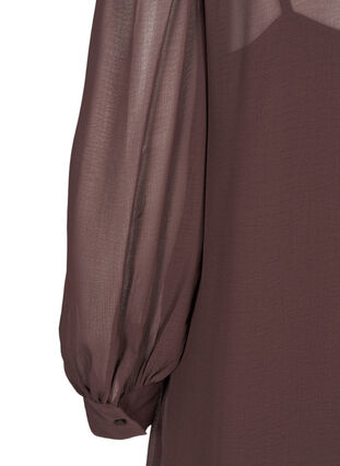 Long-sleeved dress with button fastening, Fudge, Packshot image number 3