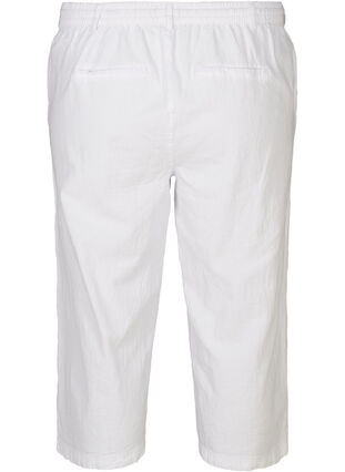 3/4 pants, Bright White, Packshot image number 1