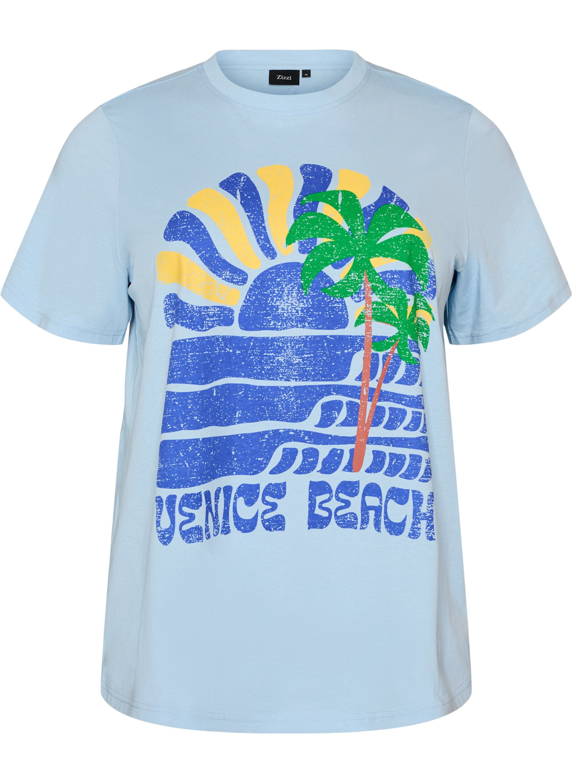 Cotton T-shirt with print