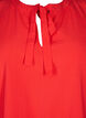 Blouse with bow and long sleeves, Red, Packshot image number 2