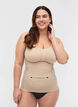 Shapewear top with wide straps, Beige, Model image number 0
