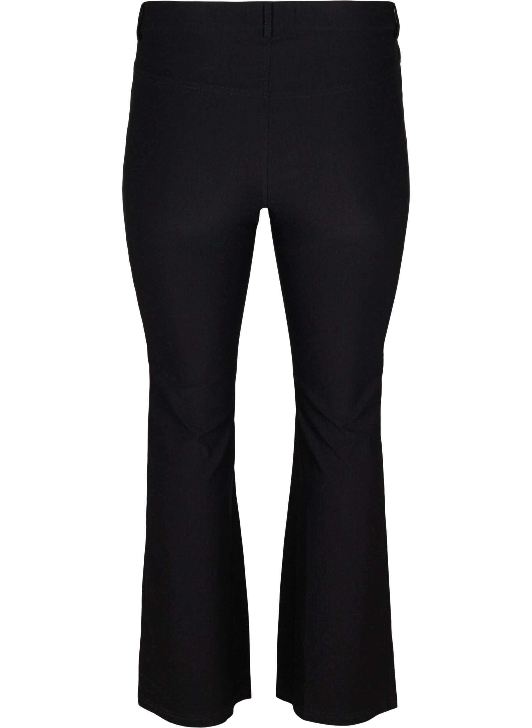 Zizzifashion Bootcut trousers, Black, Packshot image number 1