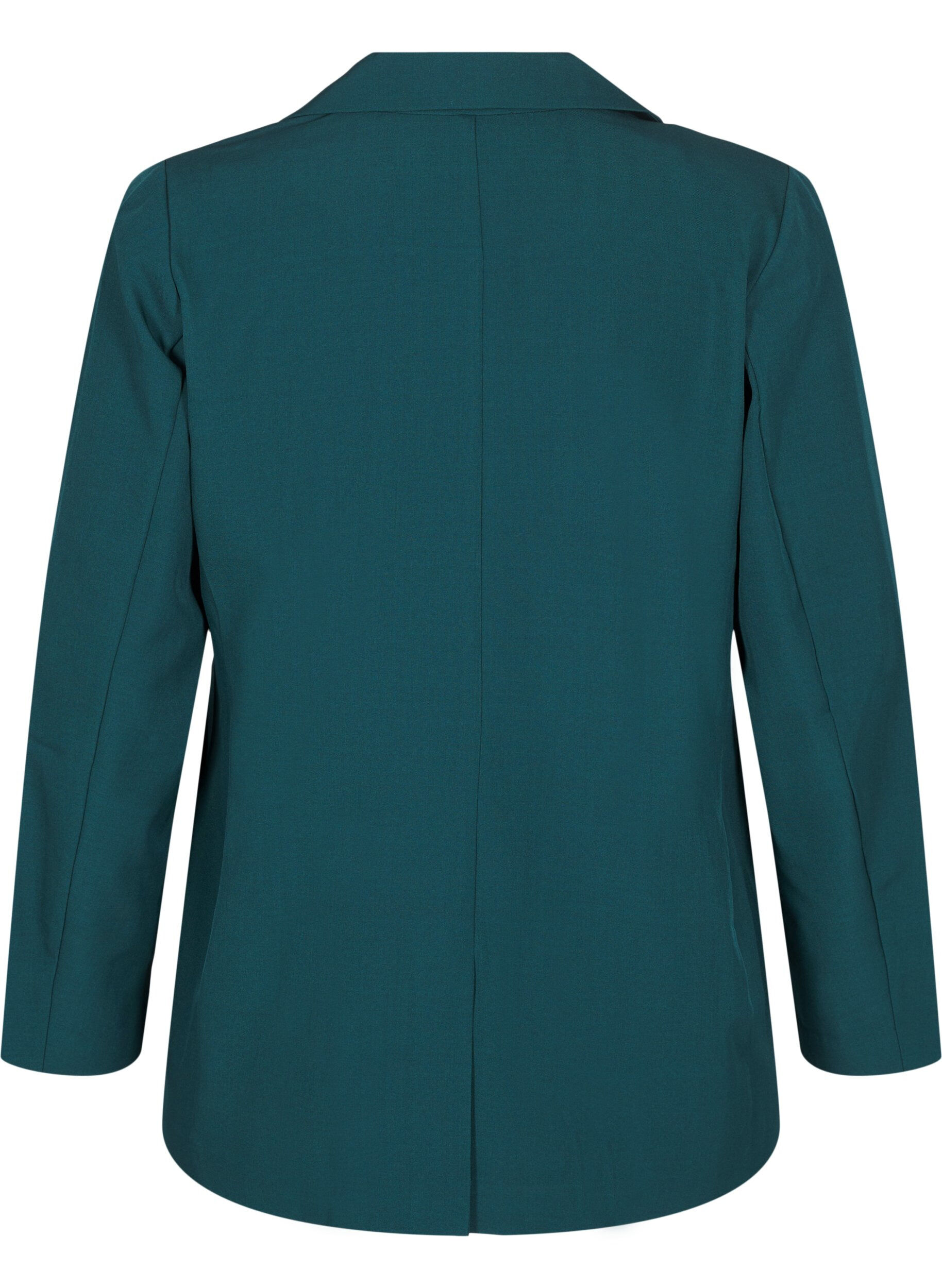Zizzifashion FLASH - Blazer with pockets and a slit, Green, Packshot image number 1