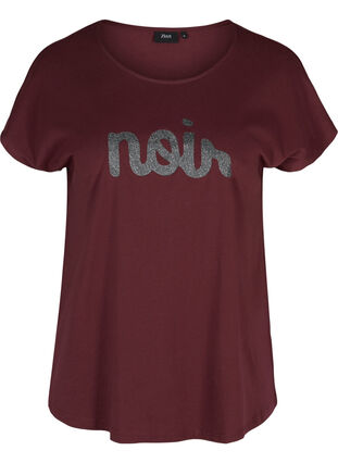 Organic cotton t-shirt with rounded neckline, Port Royal, Packshot image number 0