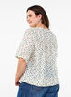Blouse with print and 1/2 sleeves, White, Model image number 2