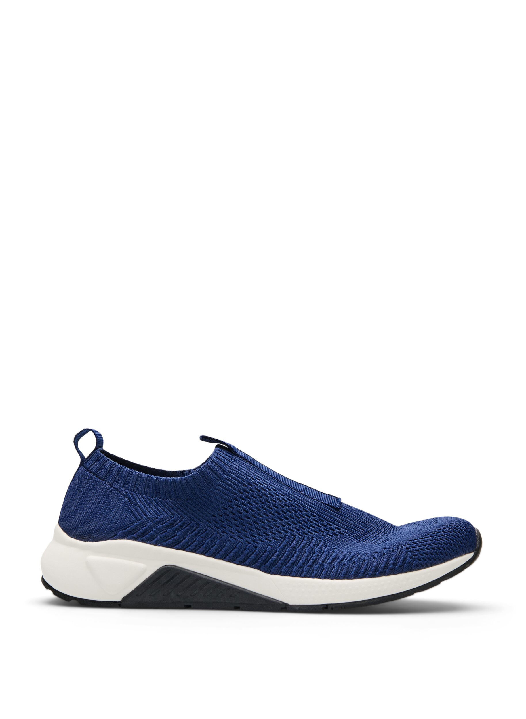 Zizzifashion Sneakers in stretchy knit material, Blue, Packshot image number 0