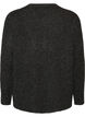 Knitted cardigan with a round neck and button fastening, Dark Grey, Packshot image number 1