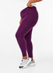 Basic leggings in viscose, Purple, Model image number 0