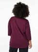 Workout top with 3/4 sleeves, Red, Model image number 2
