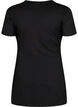 Short sleeve maternity blouse, Black, Packshot image number 1