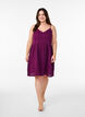 Cotton beach dress with narrow straps, Purple, Model image number 1