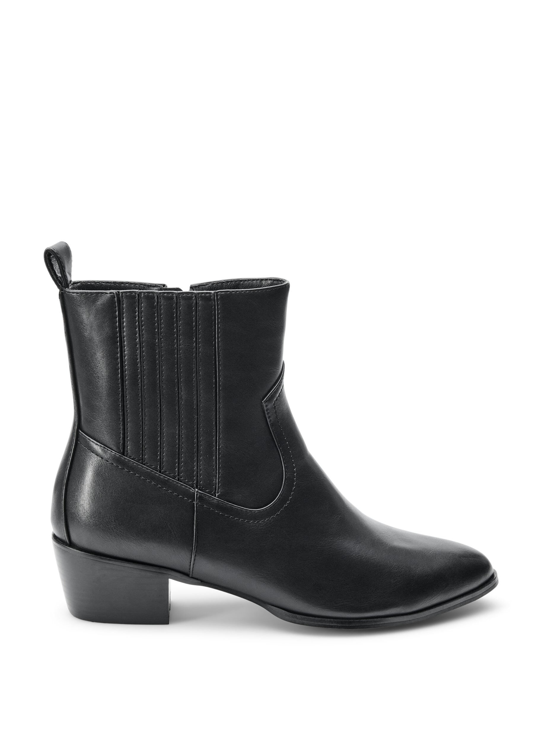 ZizzifashionLong boot with detachable shaft, Black, Packshot image number 2