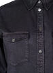 Denim shirt with chest pockets, Black, Packshot image number 2