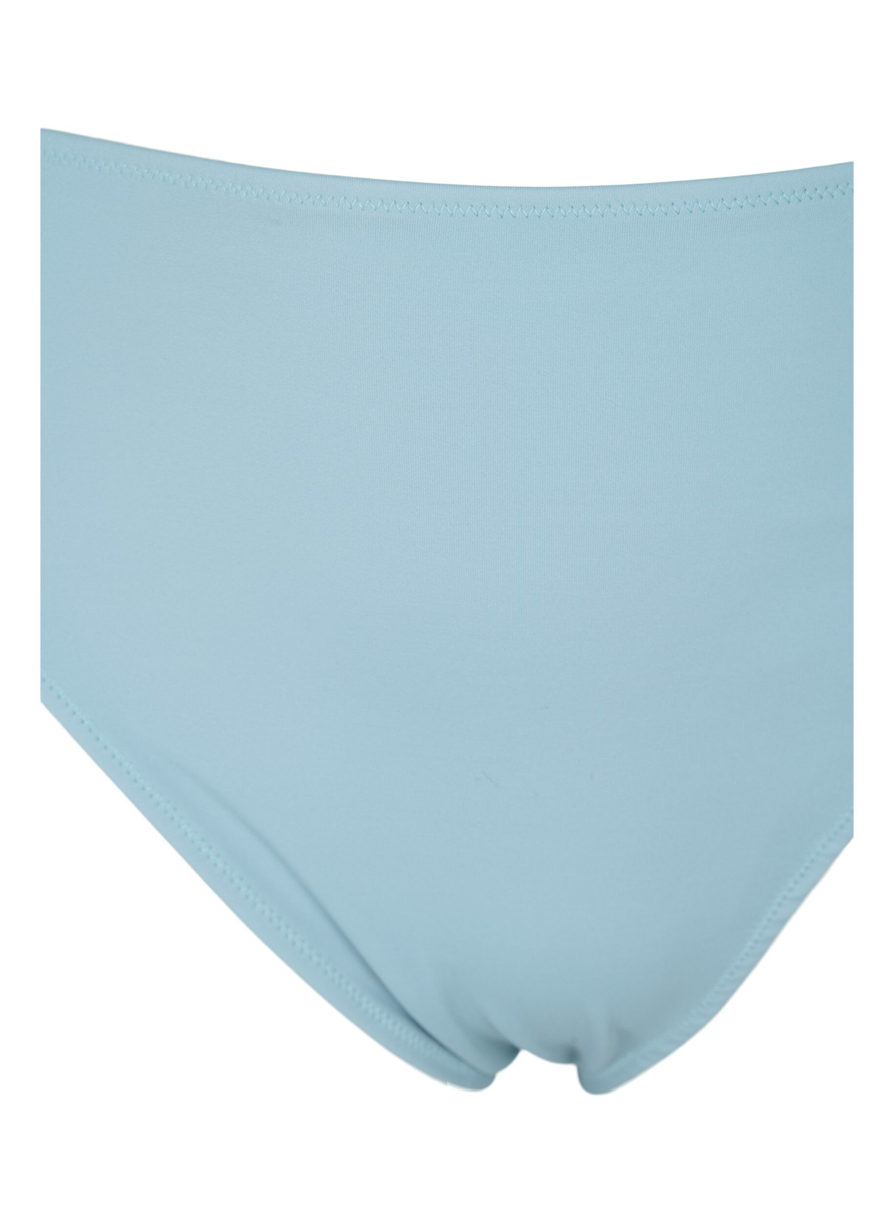 Zizzifashion High-waisted bikini bottoms, Blue, Packshot image number 2