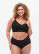 Seamless brief 2 pack, Black, Model image number 0