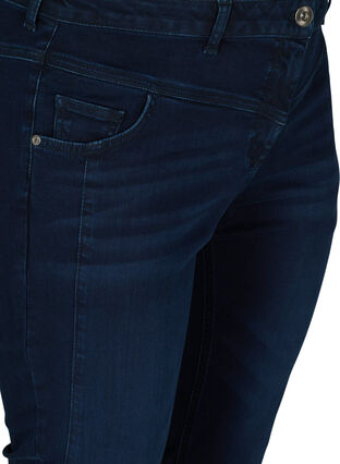 Extra slim, regular rise Sanna jeans, Dark blue, Packshot image number 2