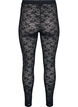 Lace leggings, Black, Packshot image number 1