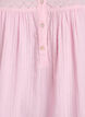 Blouse in cotton muslin with broderie anglaise, Rose, Packshot image number 2