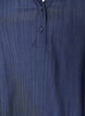 Blouse in a crinkled viscose blend with a V-neck, Blue, Packshot image number 2