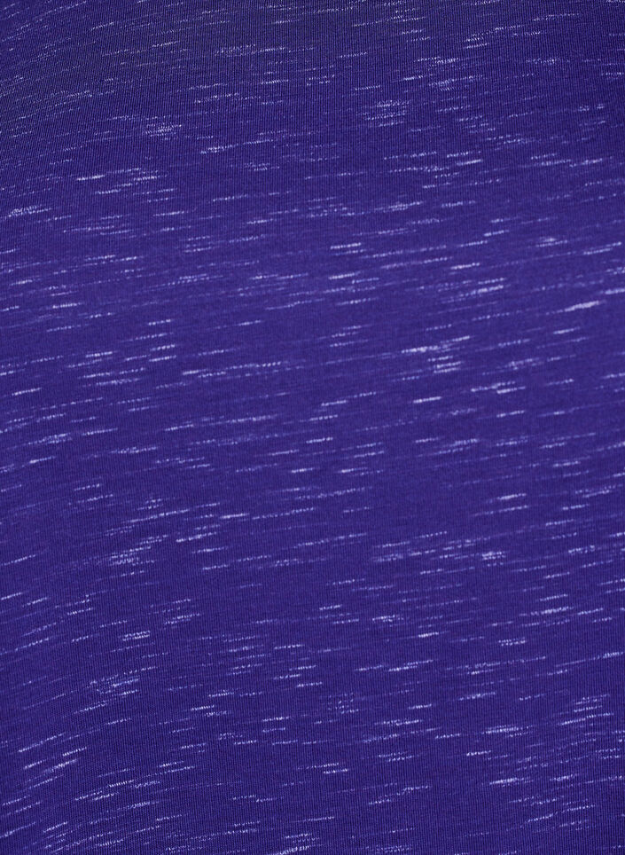 Loose workout t-shirt with short sleeves, Purple, Packshot image number 2