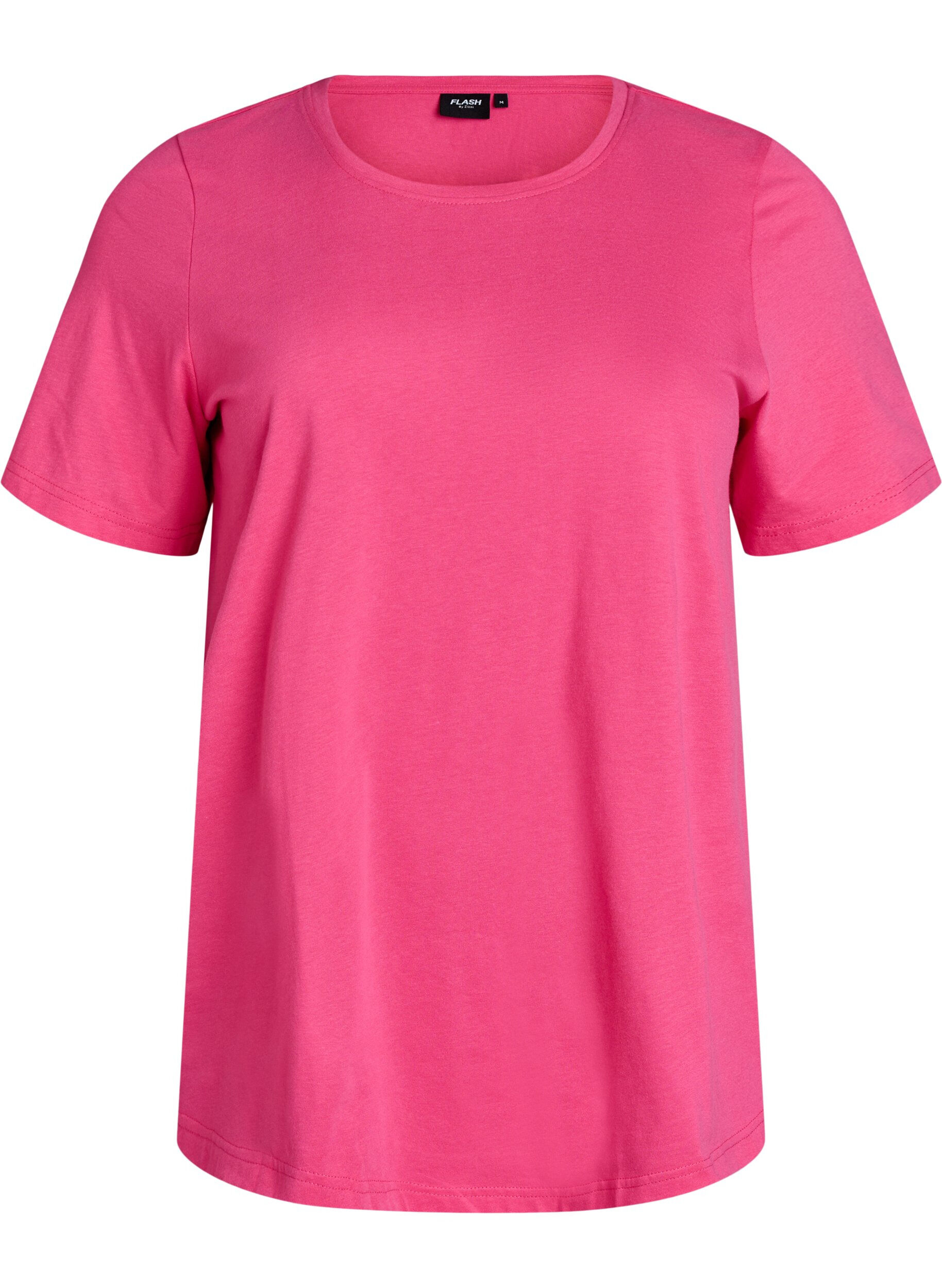 Zizzifashion T-shirt with motif, Pink, Packshot image number 0