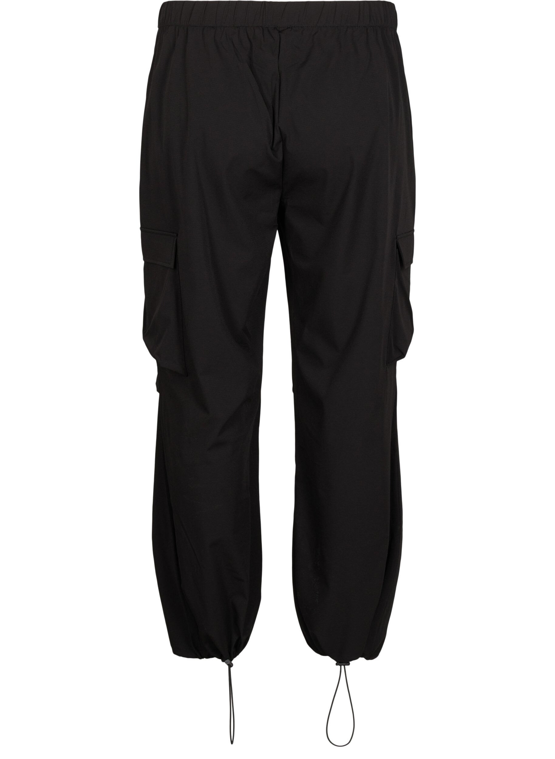Zizzifashion Trackpants with cargo pockets, Black, Packshot image number 1