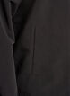 Lightweight jacket with a hood and zipper, Black, Packshot image number 3