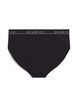 Cotton knickers with a regular waist, Black, Packshot image number 1