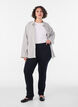 Flared jersey trousers, Black, Model image number 1