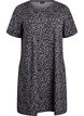 Short T-shirt dress in cotton jersey, Grey, Packshot image number 0