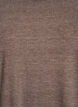 Jersey blouse with 3/4 sleeves, Brown, Packshot image number 2