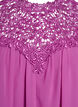 Sleeveless party top with crochet, Purple, Packshot image number 2