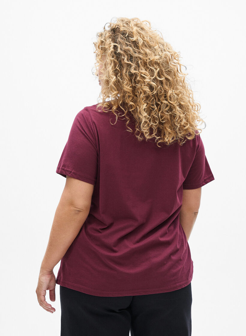 FLASH - T-shirt with print, Red, Model image number 2