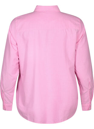 Long-sleeved cotton shirt, Pink Frosting, Packshot image number 1