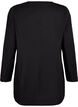 Spring jacket with concealed button placket, Black, Packshot image number 1