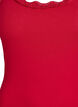 Top with lace trim, Red, Packshot image number 2