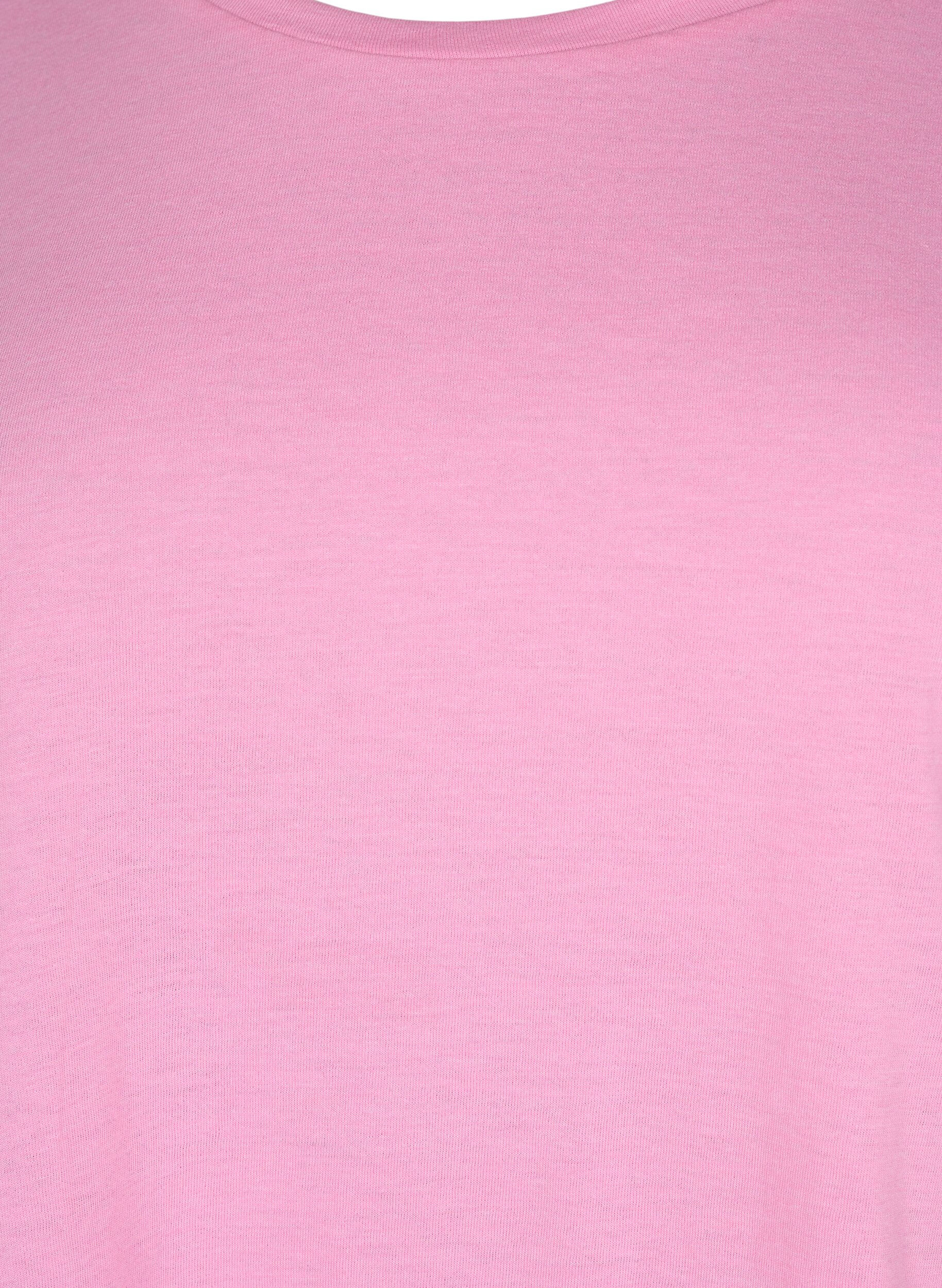 Zizzifashion 2-pack short-sleeved t-shirts, Pink, Packshot image number 2