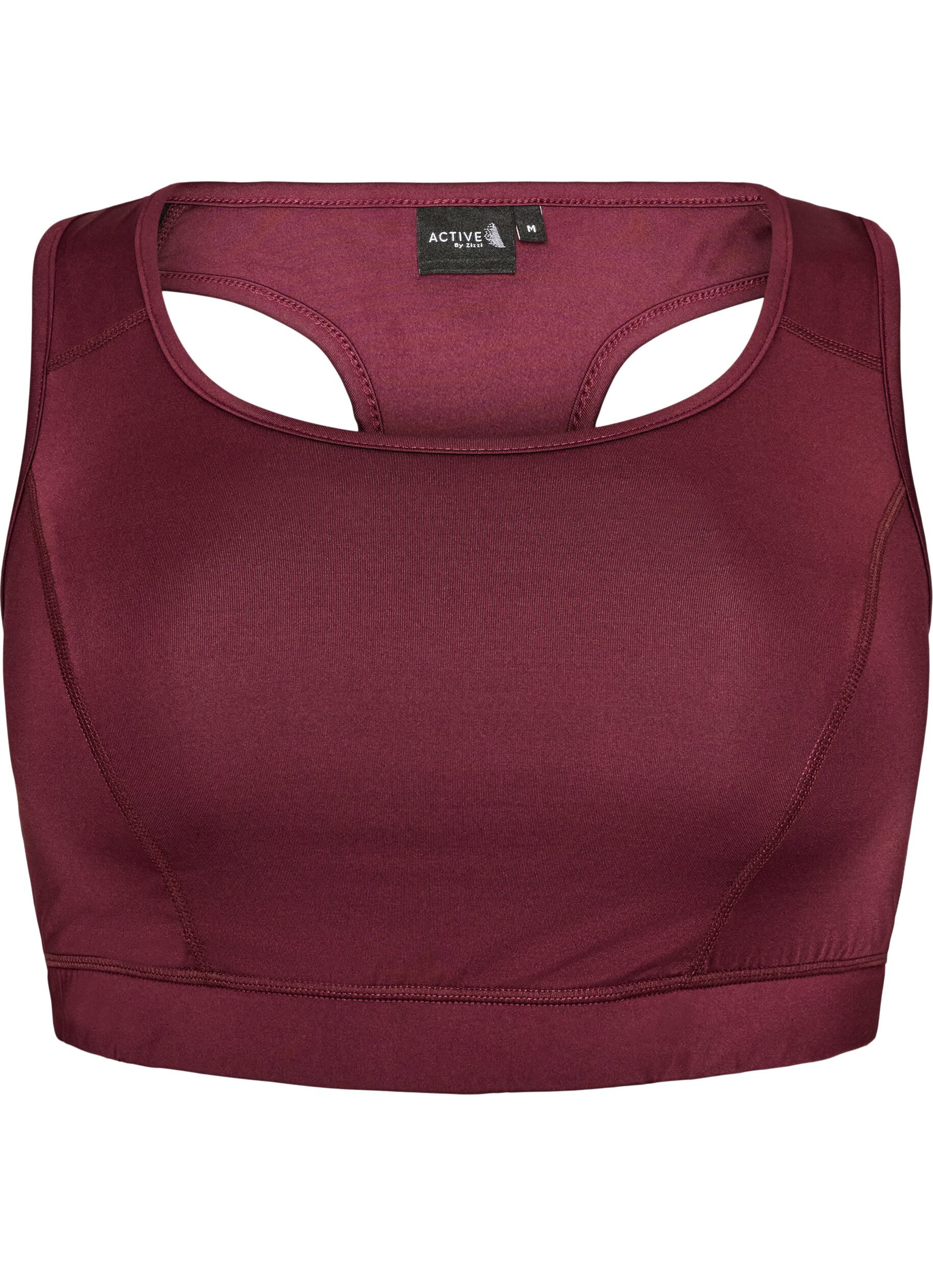 ZizzifashionSports bra with racerback, Red, Packshot image number 0