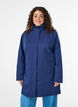 Transitional jacket with pockets and a high collar, Blue, Model image number 0