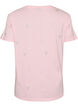 Organic cotton t-shirt with hearts, Rose, Packshot image number 1