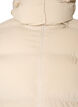 Short puffer jacket with detachable hood, Vanilla, Packshot image number 2