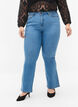High-waisted Ellen bootcut jeans, Light Blue, Model image number 3