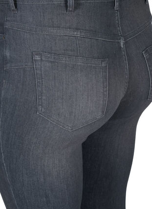 High-waisted, push-up Amy jeans, Grey Denim, Packshot image number 3