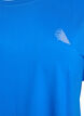 Solid-coloured training T-shirt, Blue, Packshot image number 2