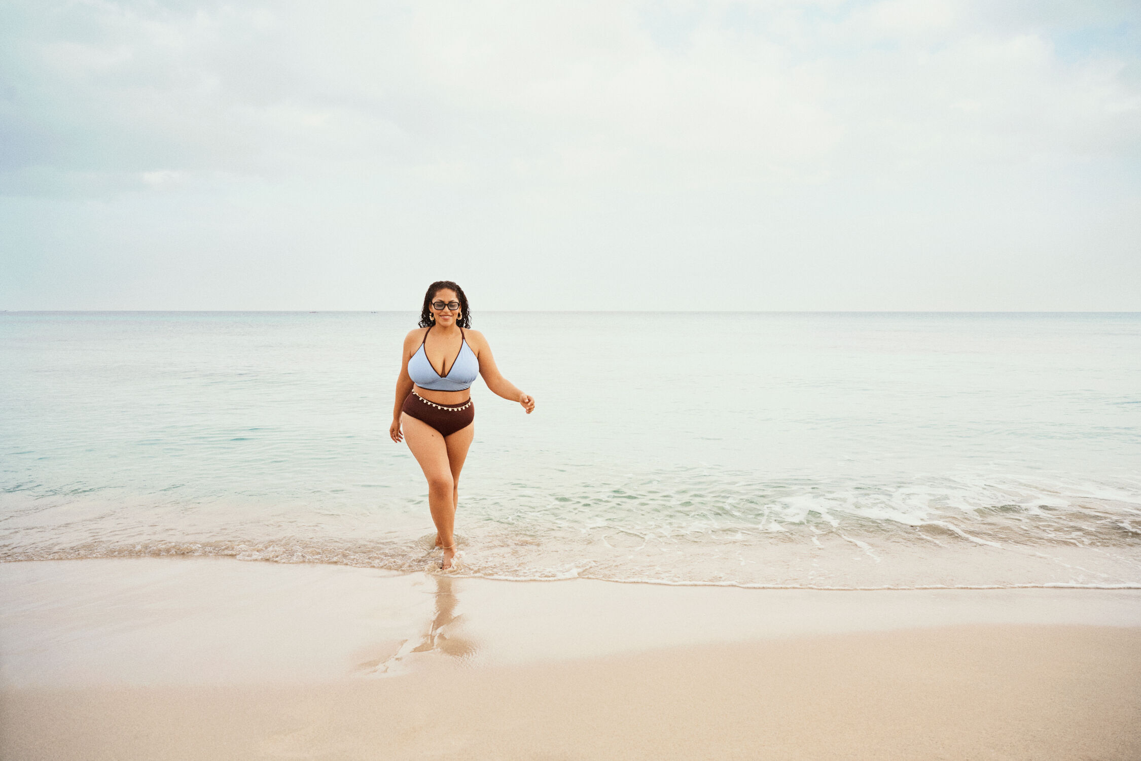 Zizzifashion Reversible bikini, , Model