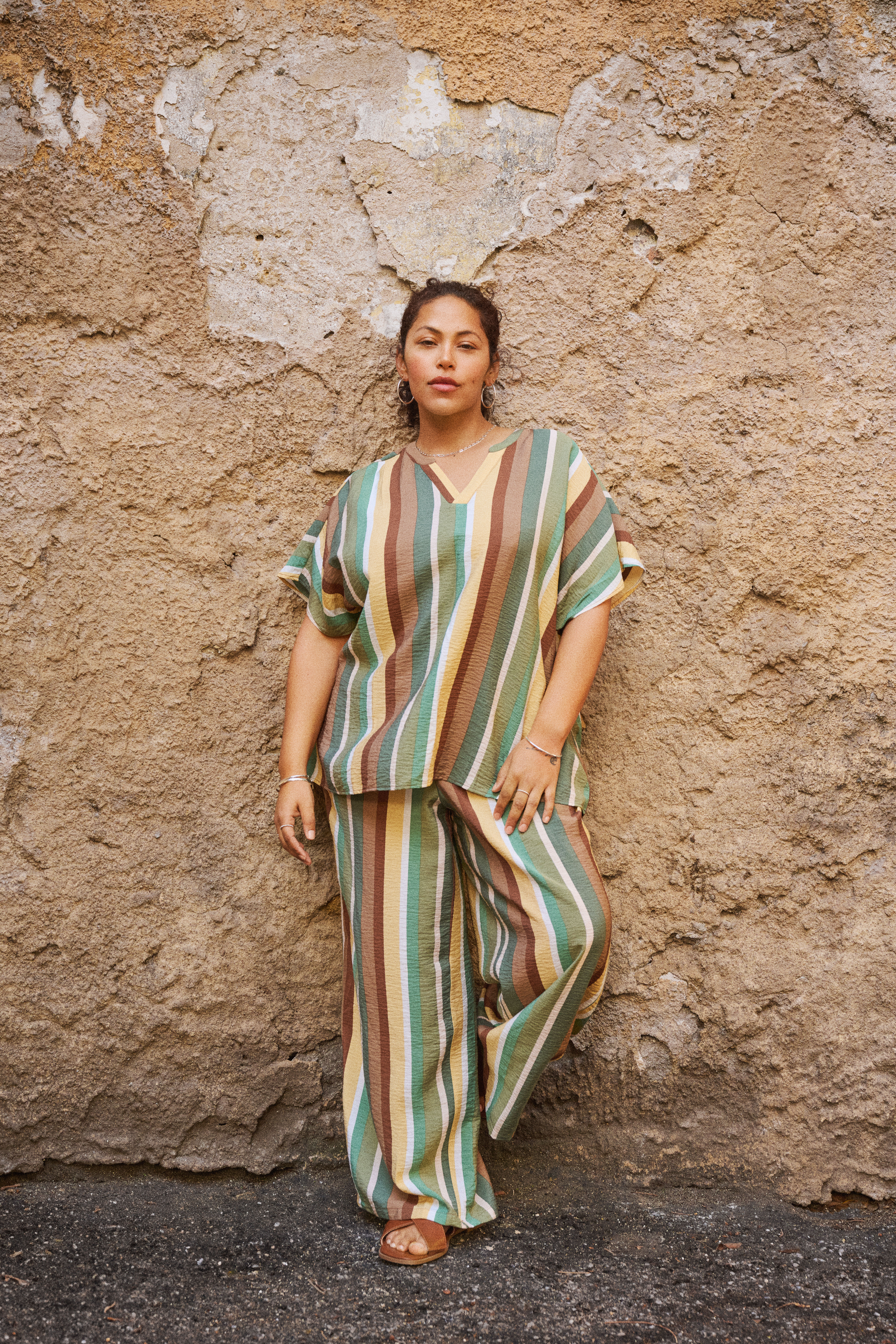 Striped set, , Model