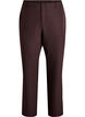 Trousers with pockets and straight legs, Brown, Packshot image number 0