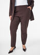 Trousers with pockets and straight legs, Brown, Model image number 2