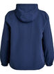 Lightweight jacket with a hood and zipper, Blue, Packshot image number 1
