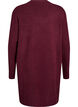 Ribbed Knit Cardigan with Pockets, Dark Bordeaux, Packshot image number 1